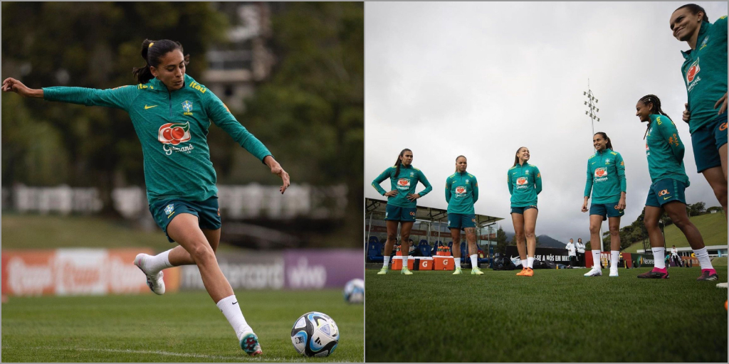 De Olho Na Copa Do Mundo Sele O Feminina De Futebol Treina Firme Em